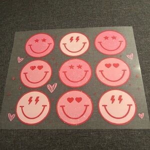 Smiley Dtf Transfer